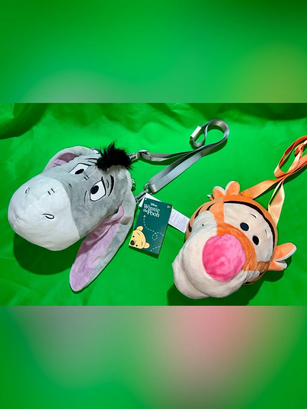 Eeyore + Tigger Crossbody Bags with zipper 🔥✌🏻 Disney’s Winnie the Pooh 🍯